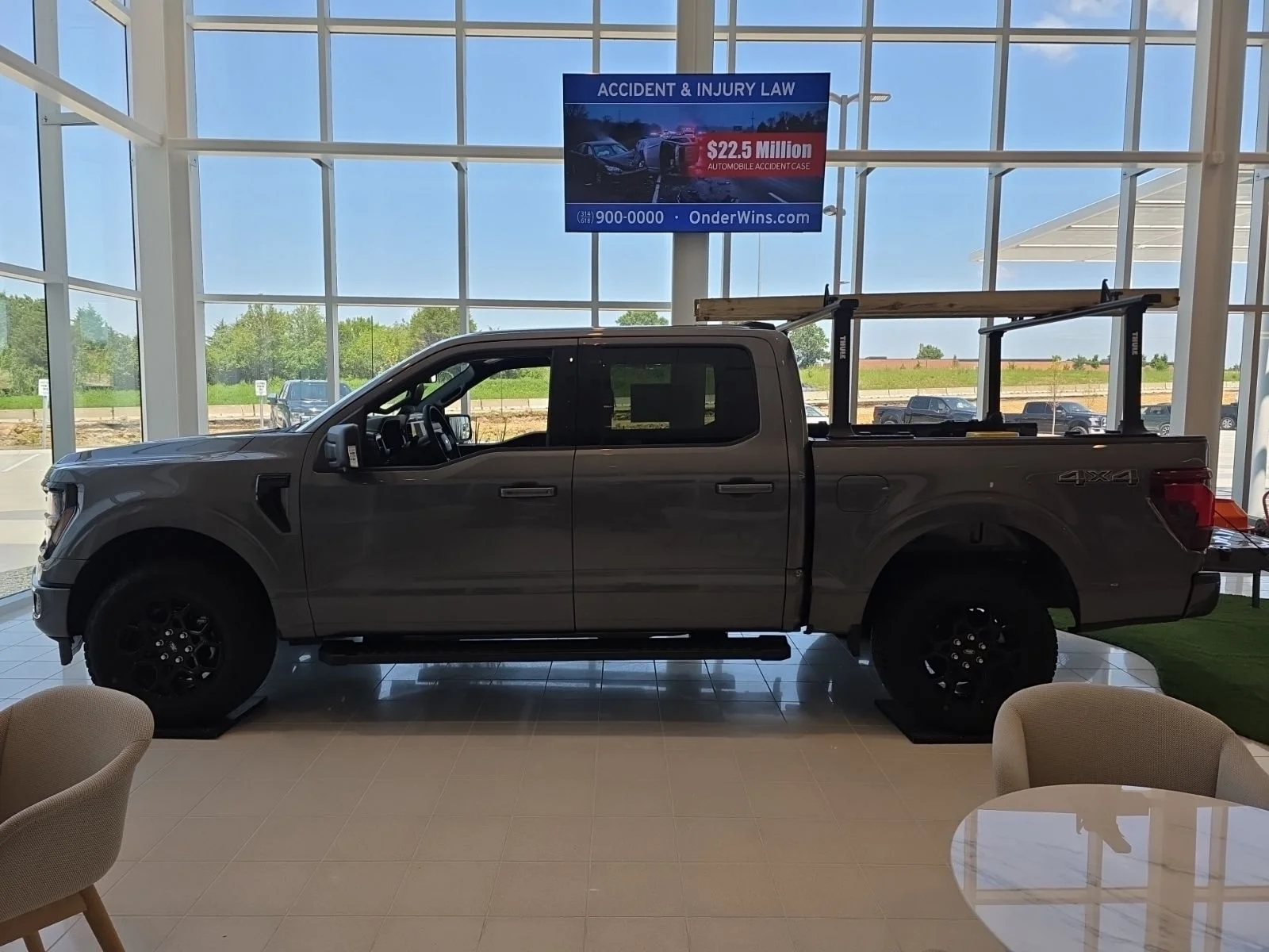 New 2026 Carbonized Gray Metallic Ford XLT image 3