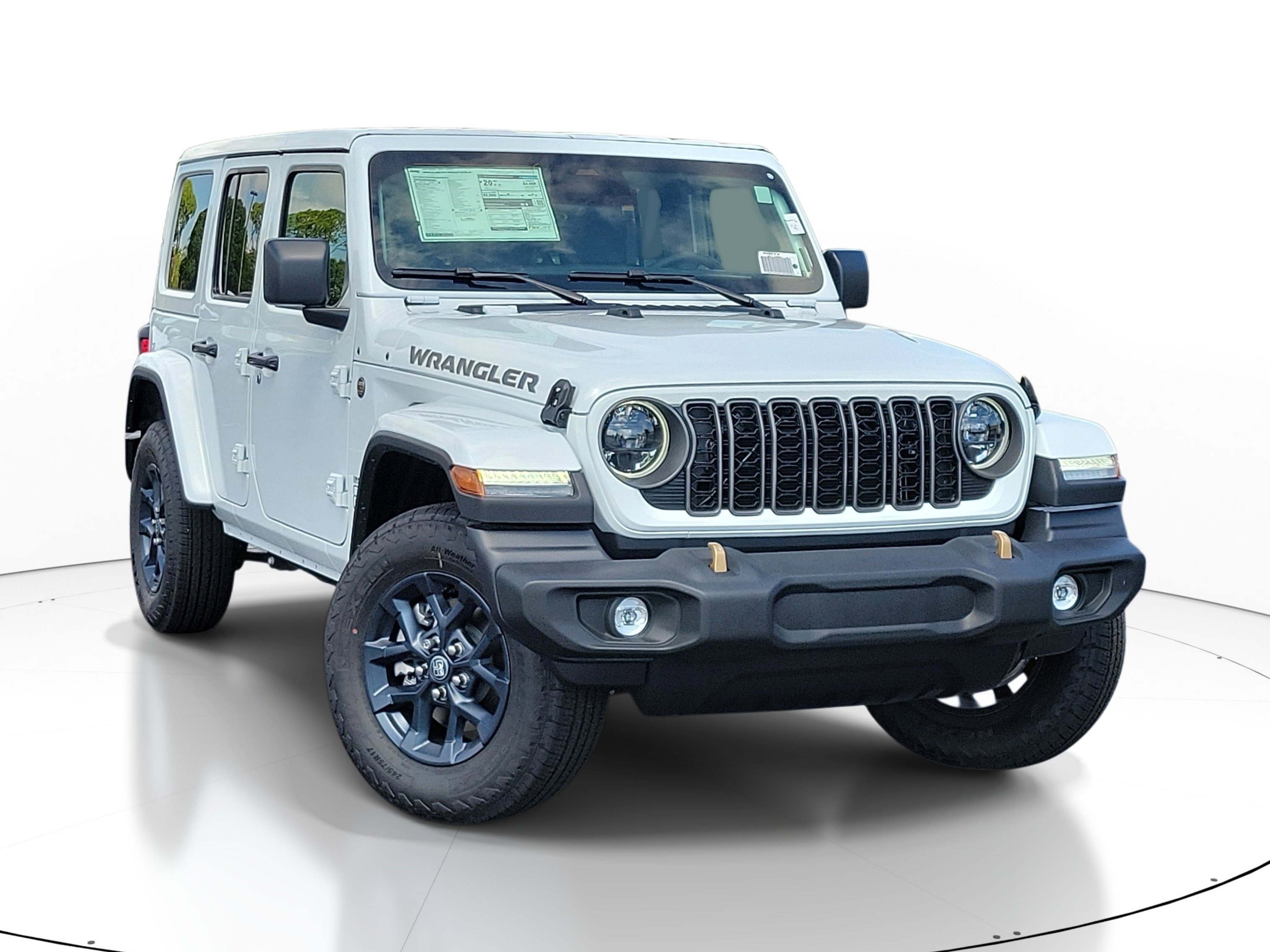 New 2026 Bright White Clear-Coat Exterior Paint Jeep 85th Anniversary image 1