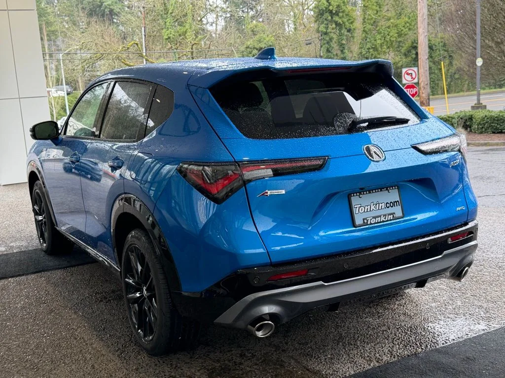 New 2026 Double Apex Blue Pearl II Acura A-Spec with Advance Package AWD image 5