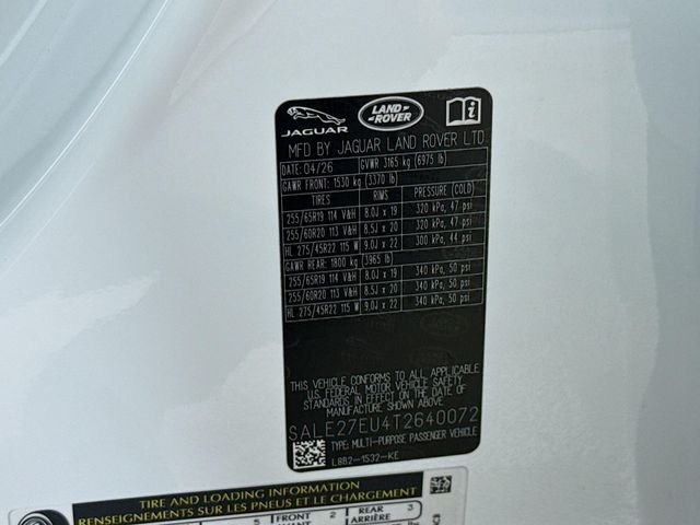 New 2026 Fuji White Land Rover X-Dynamic SE image 34