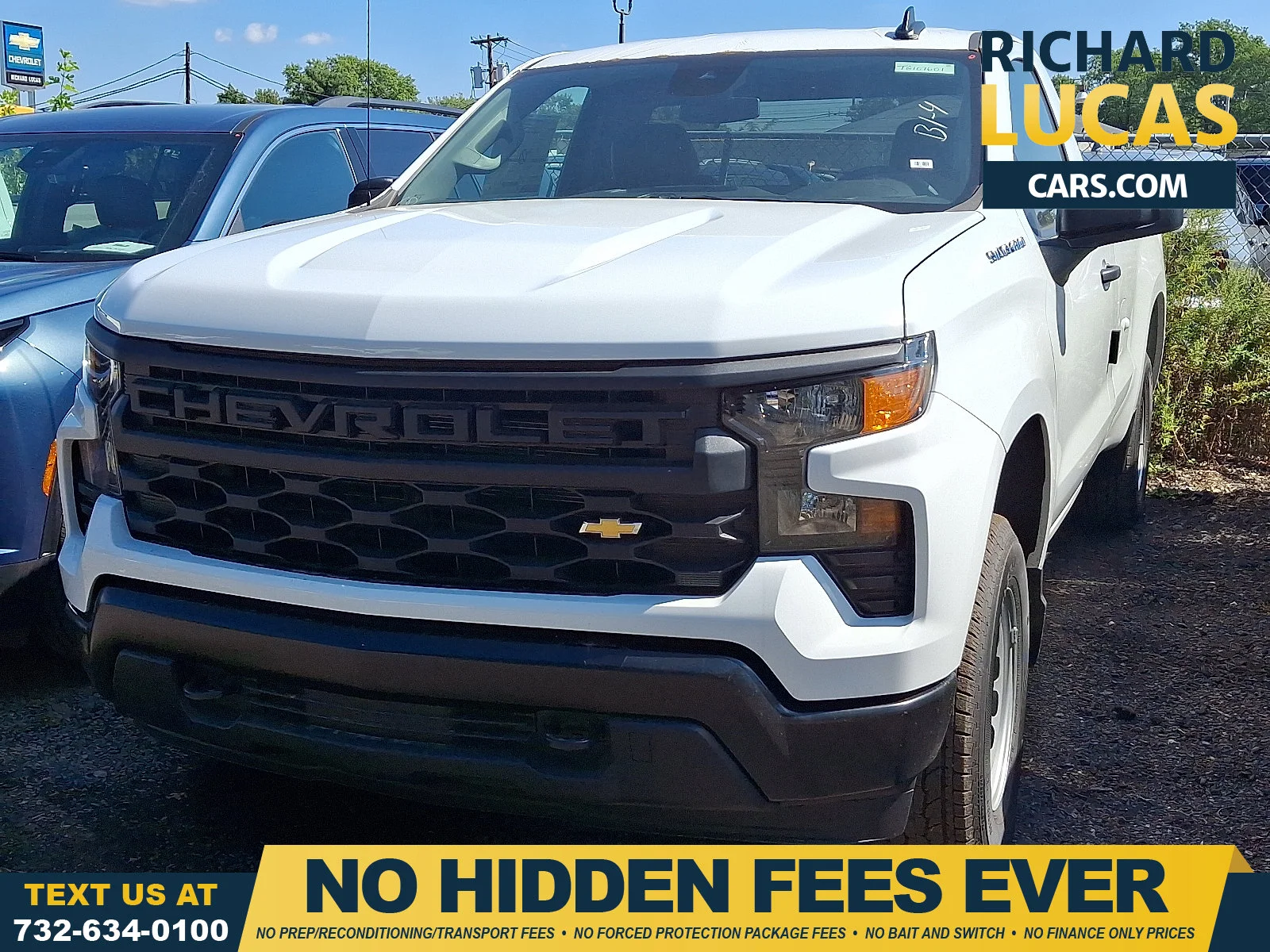 Summit White 2026 Chevrolet Silverado 1500 Work Truck Regular Cab LB 4WD Pickup Truck Four-Wheel Drive