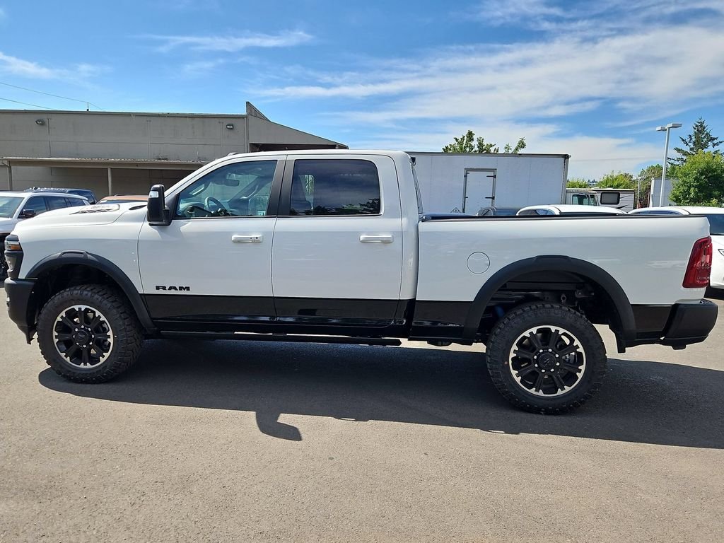 New 2026 Bright White Clear-Coat Exterior Paint RAM Rebel image 4