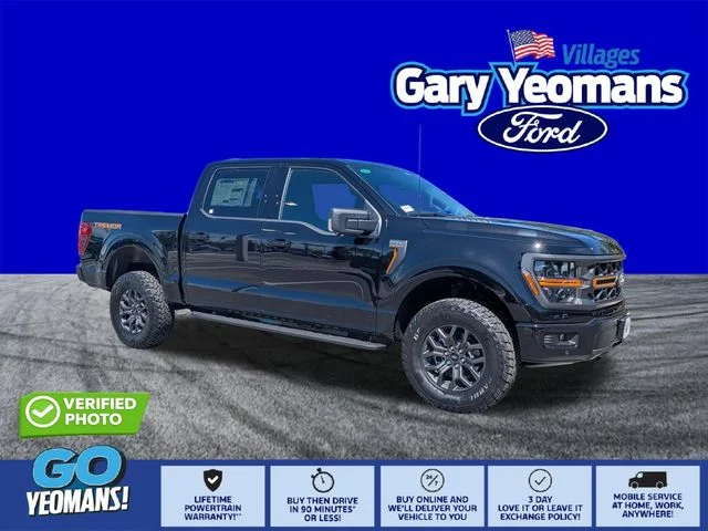 New 2026 Agate Black Metallic Ford Tremor® image 1