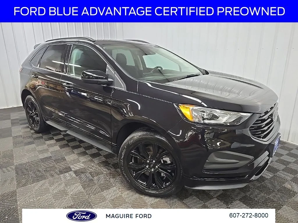 Certified Used 2022 Black Ford SE image 8