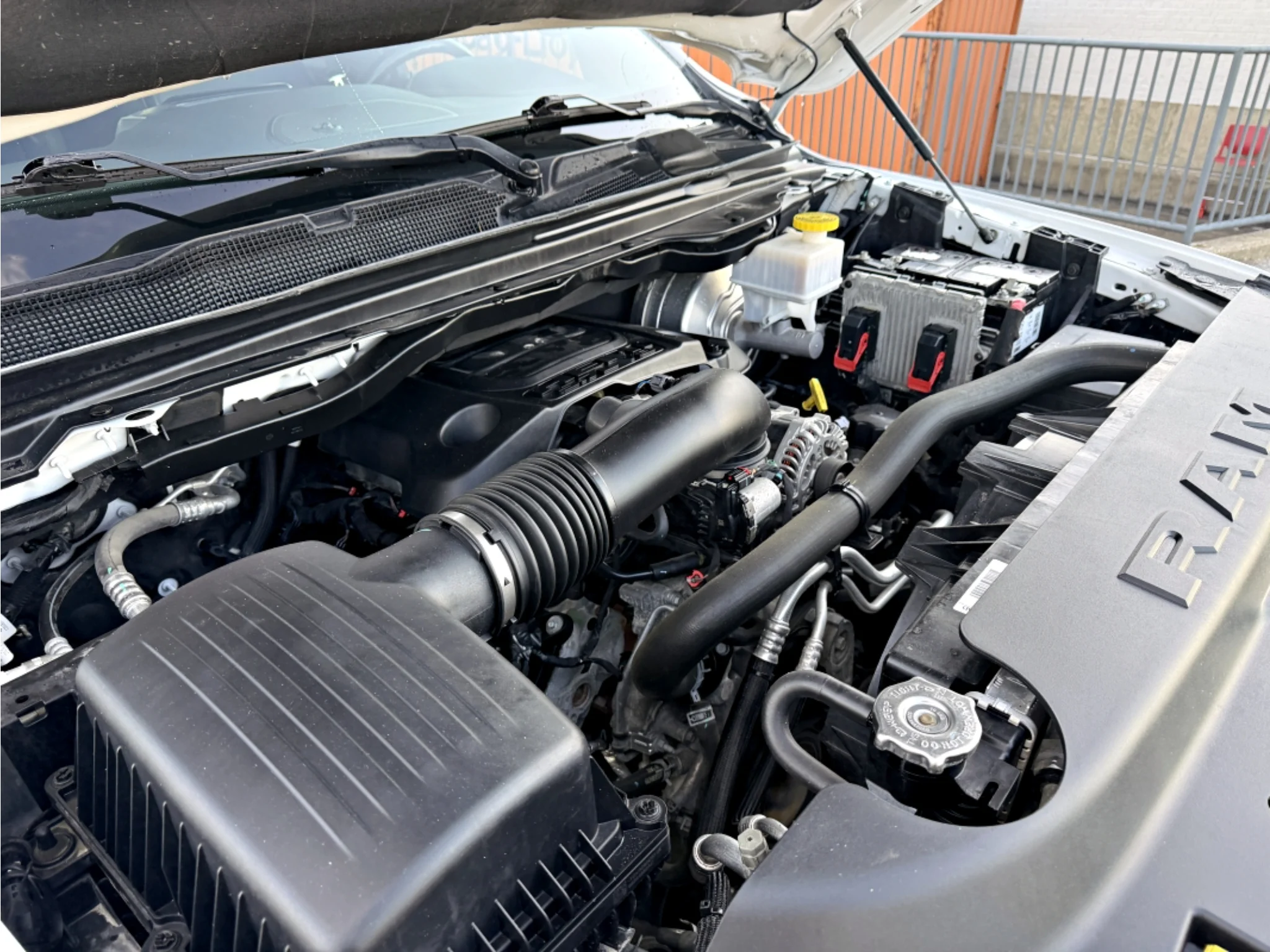 Used 2023 Bright White Ram Sport image 27