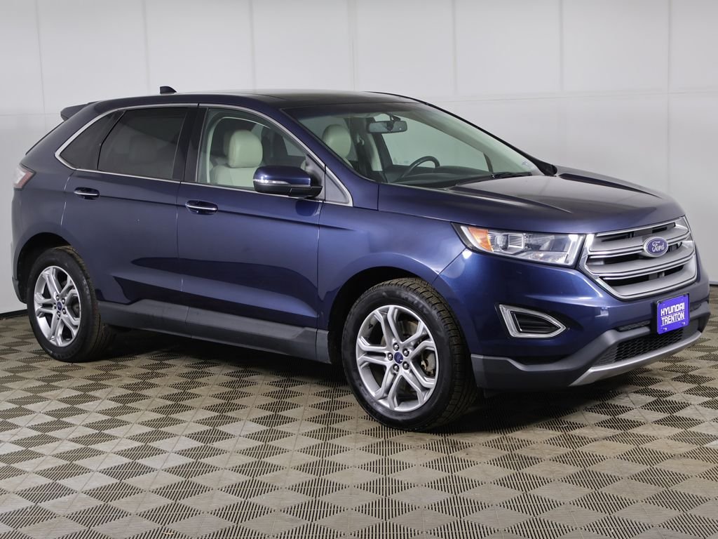 Used 2017 Ford Edge Titanium with VIN 2FMPK4K80HBC01065 for sale in Ewing Township, NJ