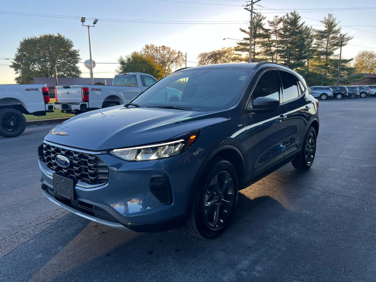 Used 2025 Vapor Blue Metallic Ford ST-Line image 4