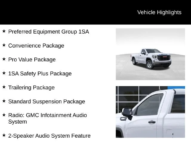 Certified Used 2025 Summit White GMC Pro image 8