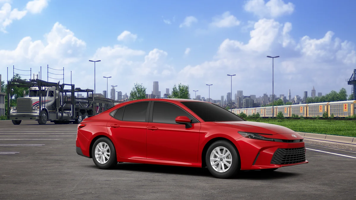 New 2026 Supersonic Red Toyota LE image 15