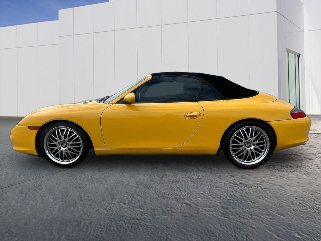 Used 2002 Yellow Porsche Carrera image 2
