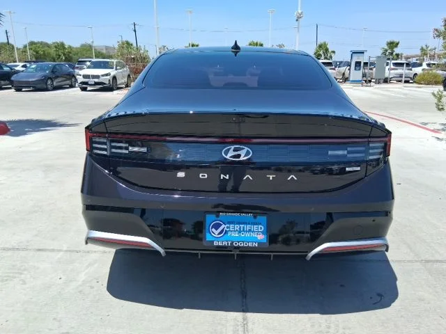 Used 2024 Blue Hyundai Limited image 5