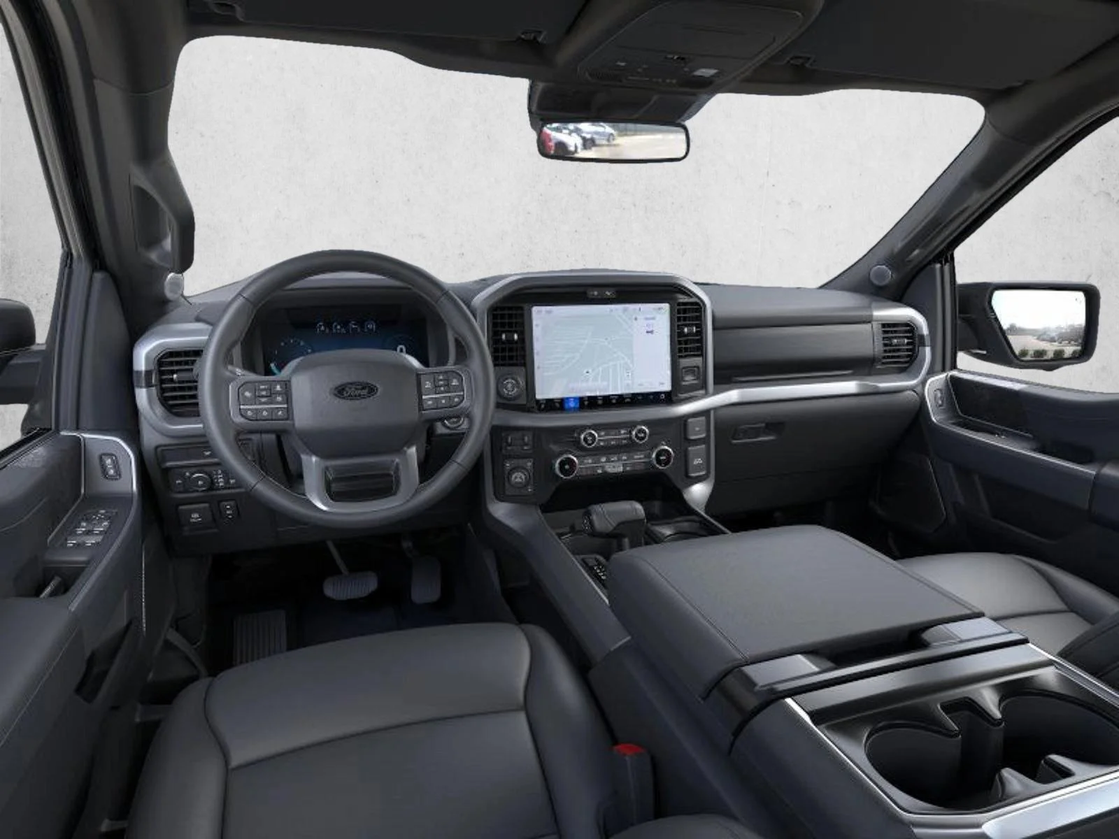 New 2026 Agate Black Metallic Ford XLT image 9