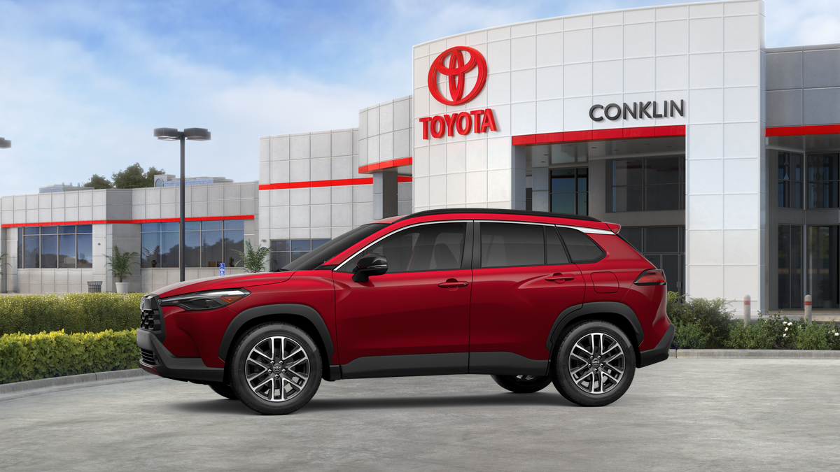 New 2026 Soul Red Crystal Toyota XLE image 3