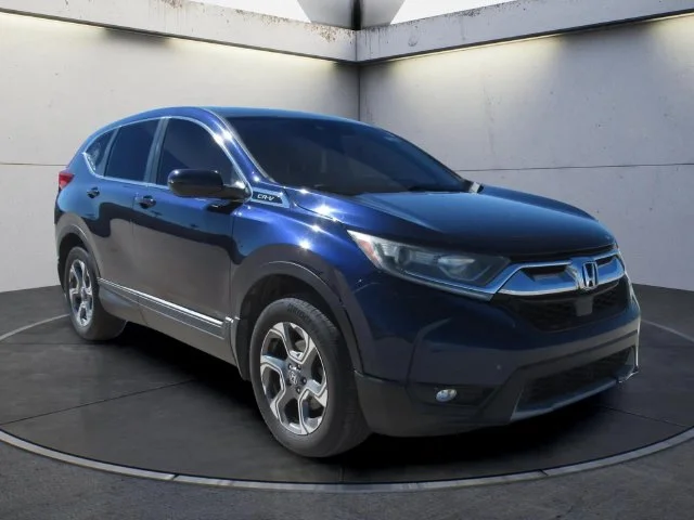 Used 2017 Obsidian Blue Pearl Honda EX image 2