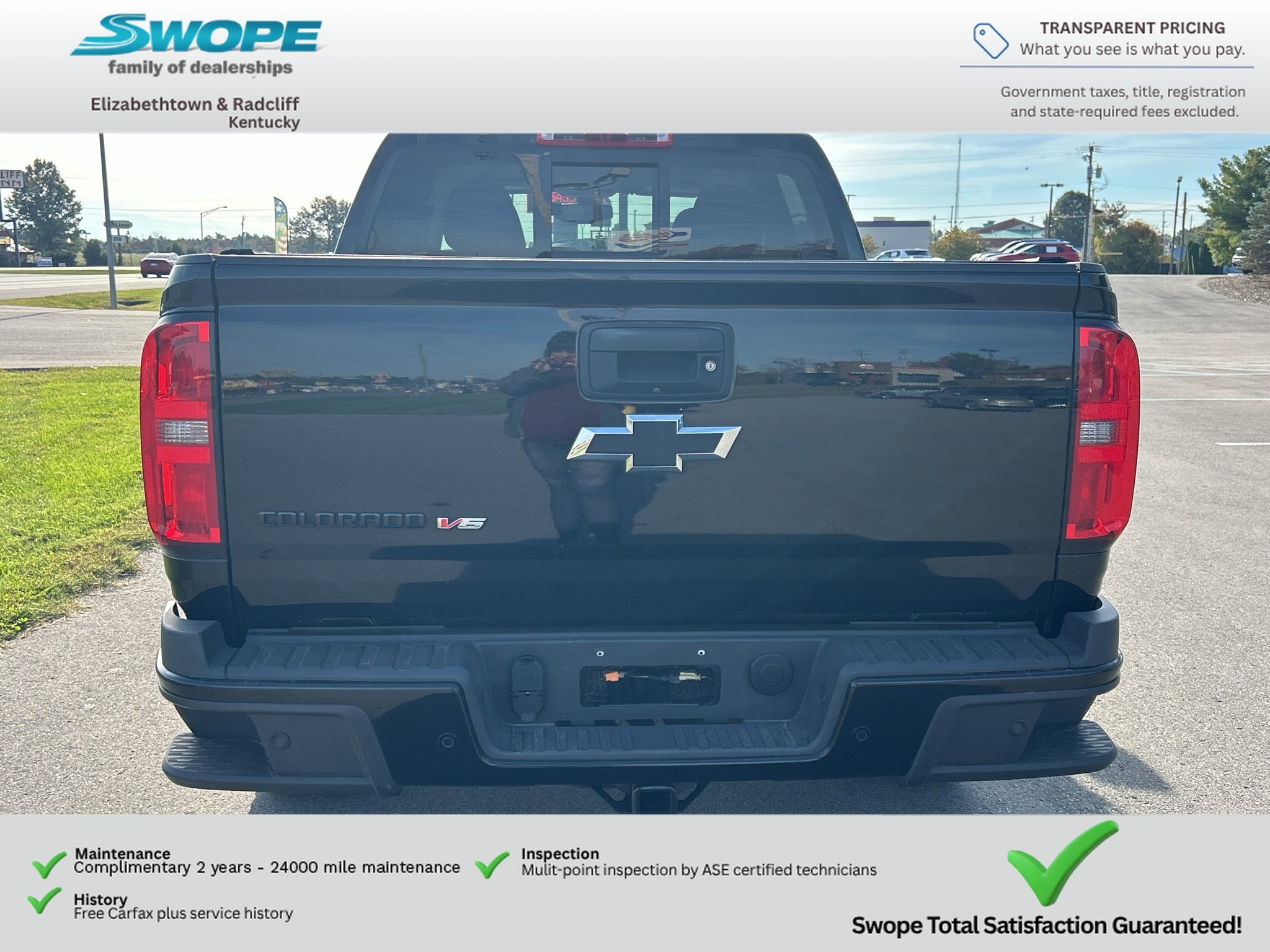 Used 2020 BLACK Chevrolet 4WD Z71 image 5
