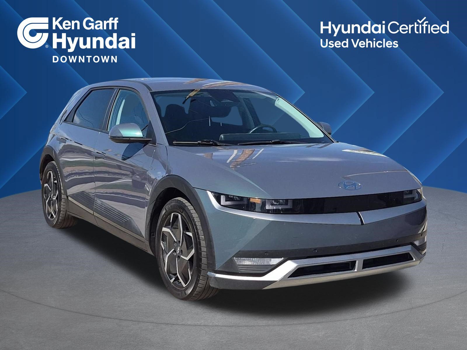 Certified Used 2024 Digital Teal Hyundai SEL image 1