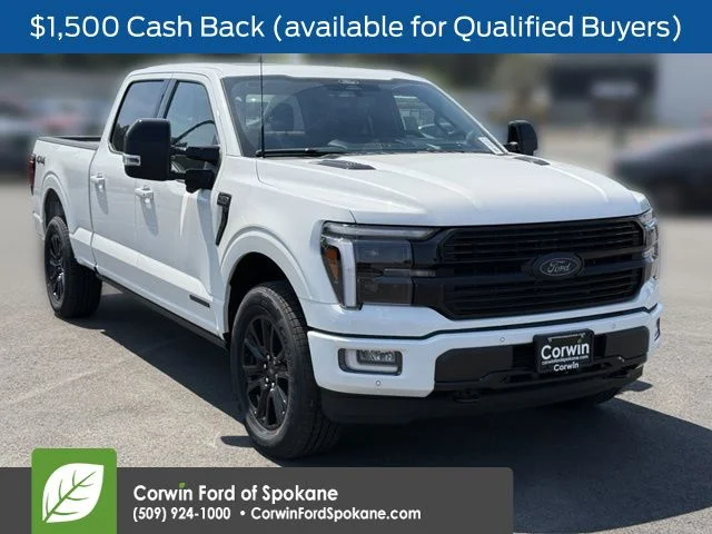New 2026 Star White Metallic Tri-Coat Ford Platinum® image 1