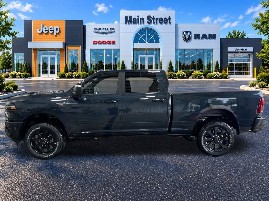 New 2027 Forged Blue Metallic Exterior Paint RAM Laramie image 2
