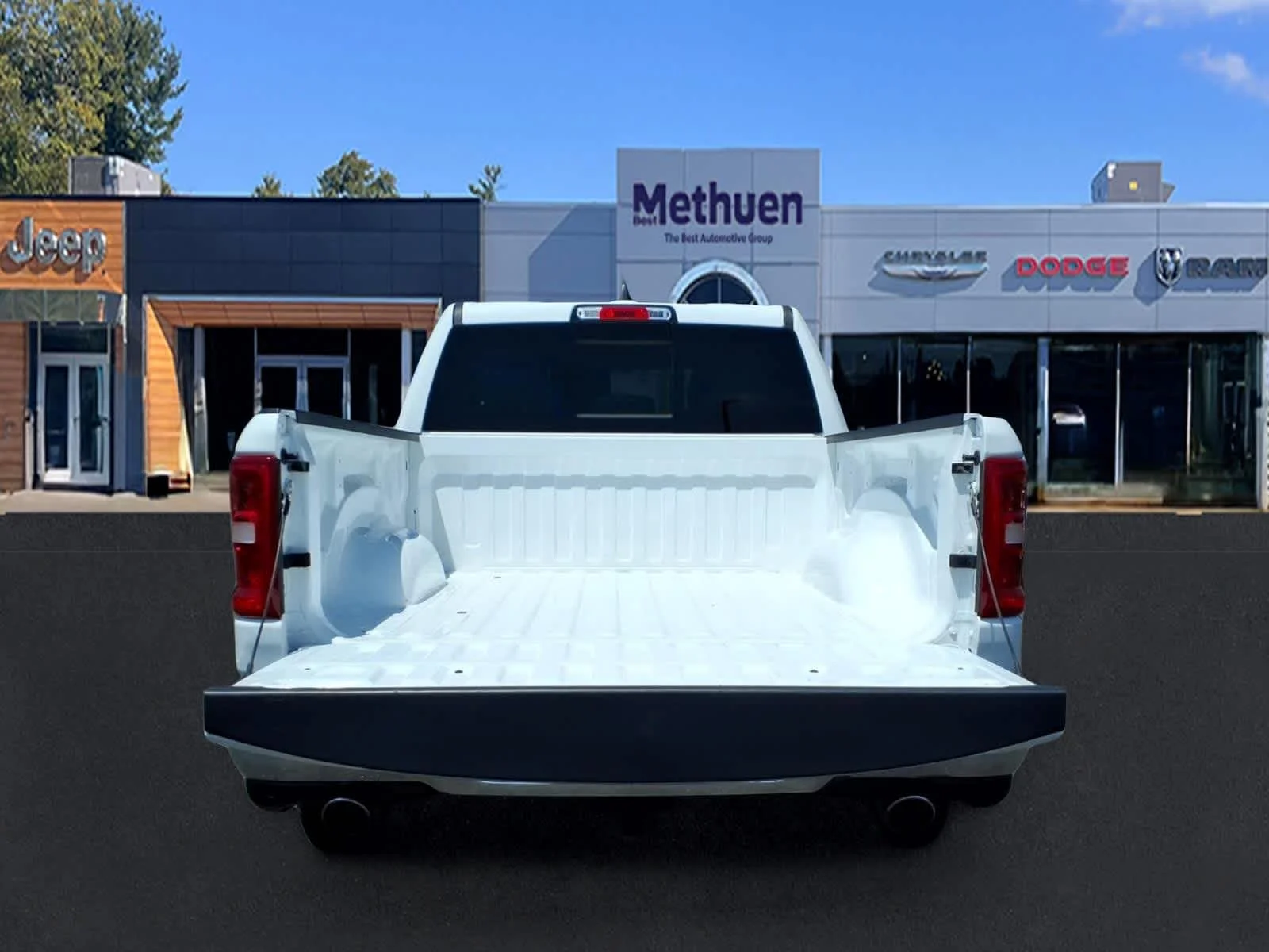 Used 2025 Bright White Clearcoat Ram Laramie image 6