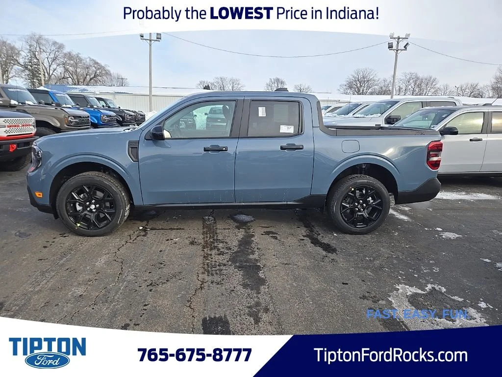 New 2026 Azure Gray Metallic Tri-Coat Ford XLT image 11
