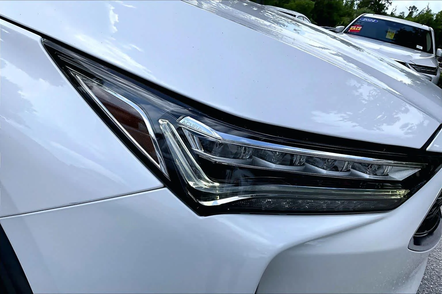Used 2024 Platinum White Pearl Acura  image 28