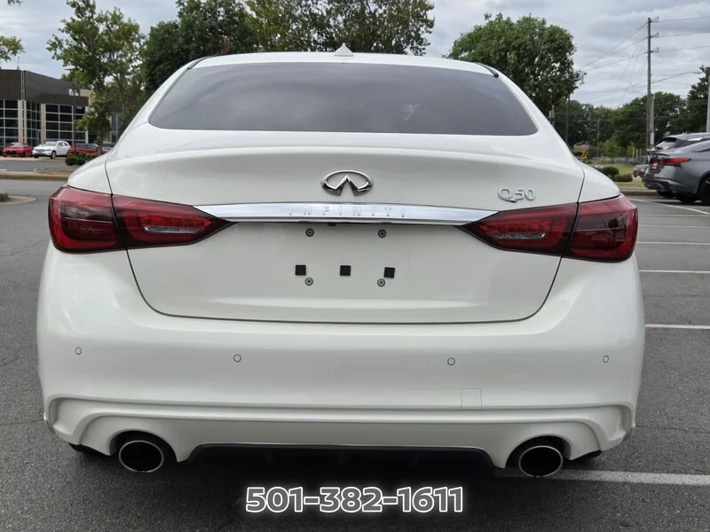 Used 2023 Pure White INFINITI LUXE RWD image 6