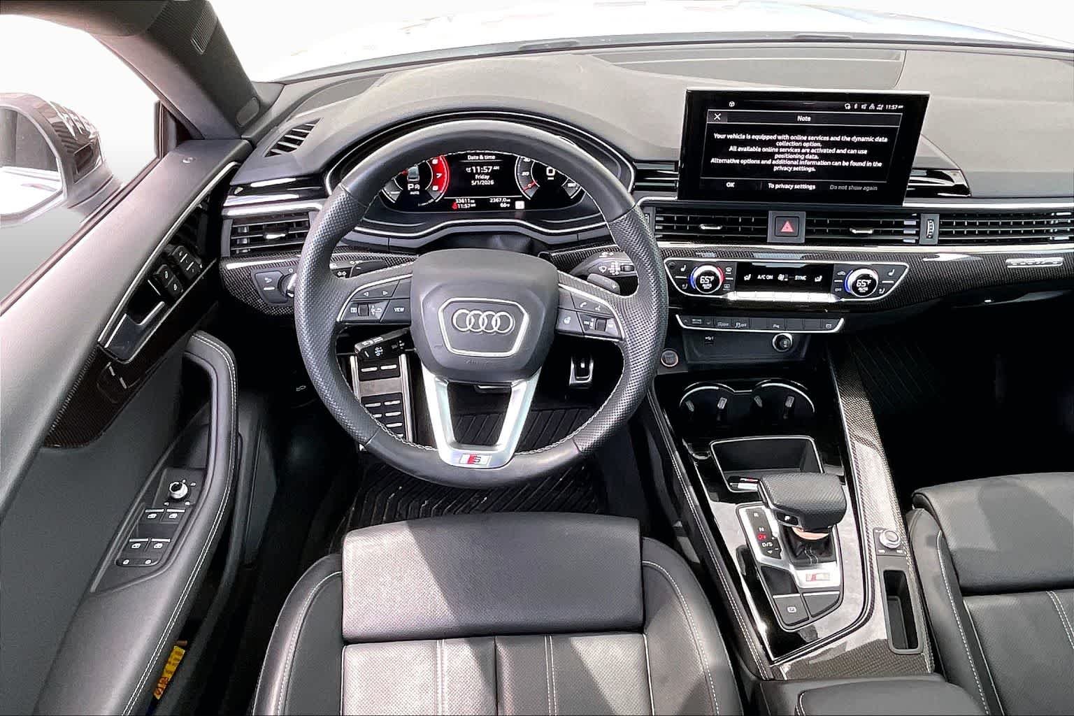 Used 2024 Glacier White Metallic Audi Premium Plus image 6
