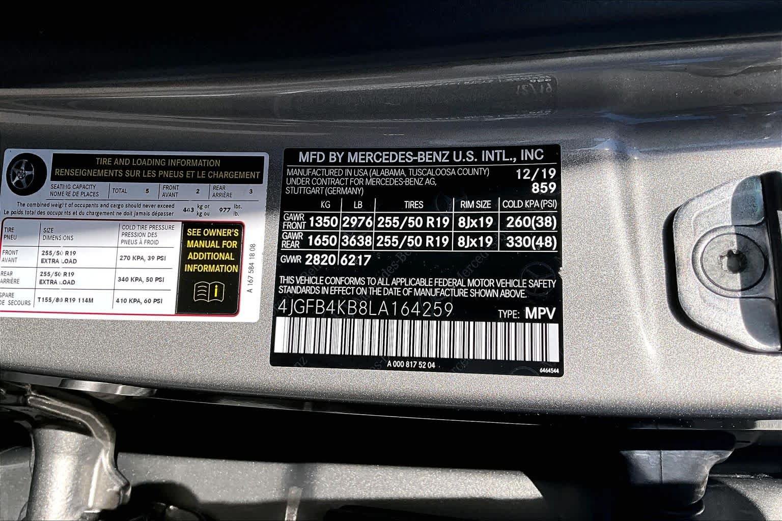 Certified Used 2020 Mojave Silver Metallic Mercedes-Benz GLE 350 image 30