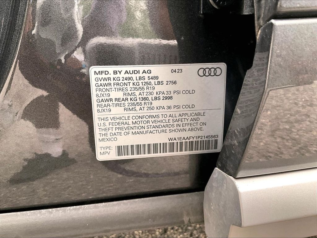 Used 2023 Gray Audi 45 S line Premium image 35