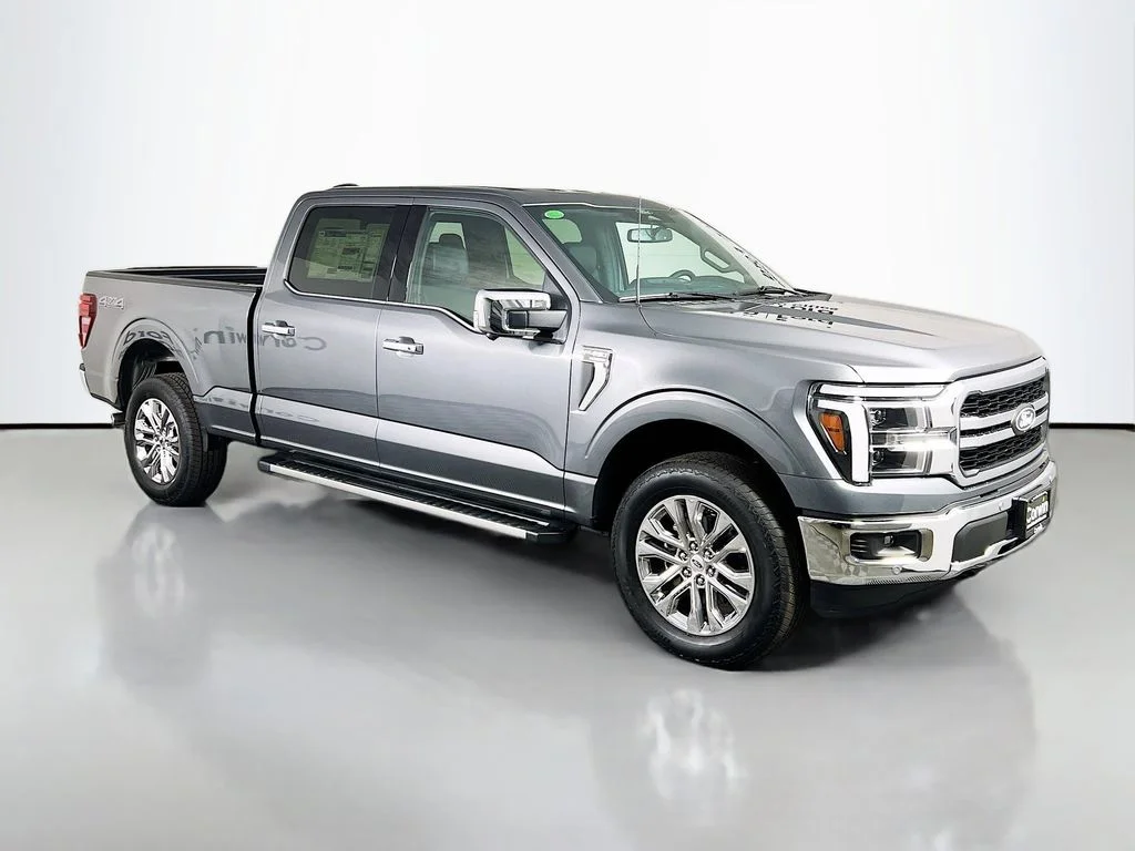 New 2026 Carbonized Gray Metallic Ford Lariat image 1