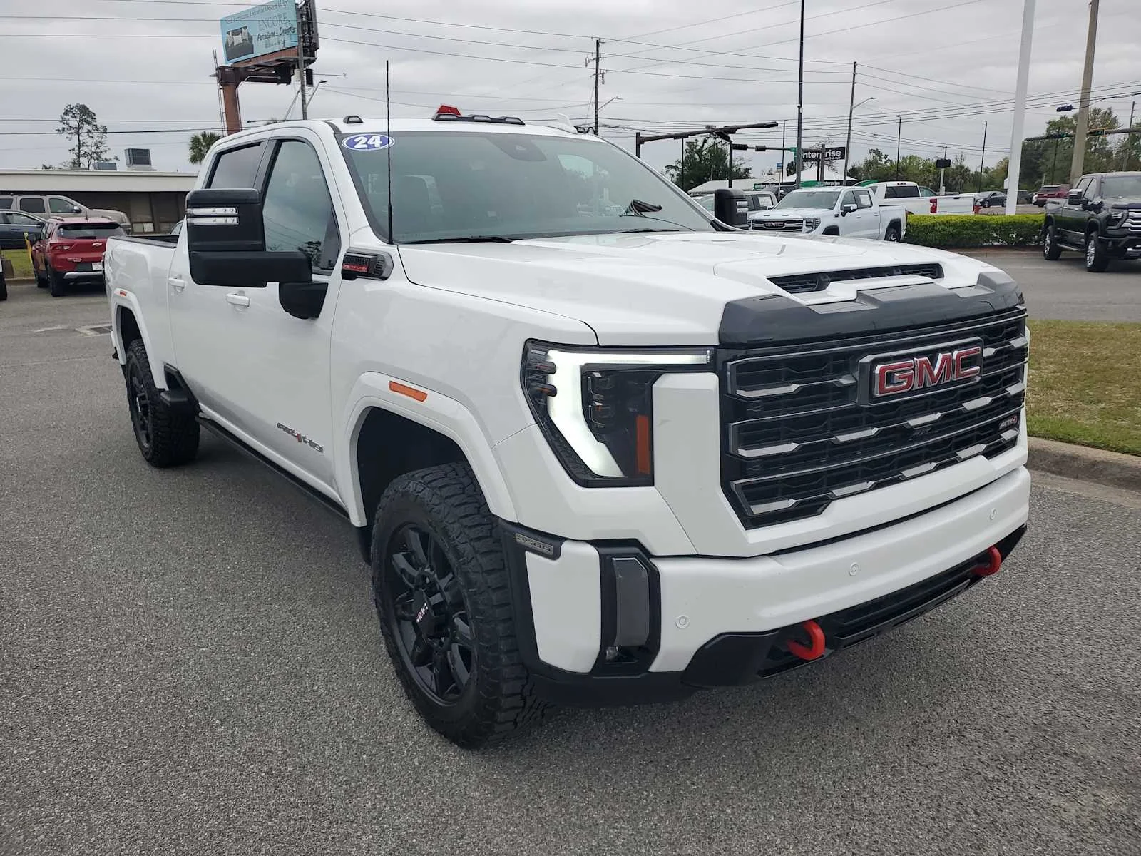 Used 2024 Summit White GMC AT4 image 8