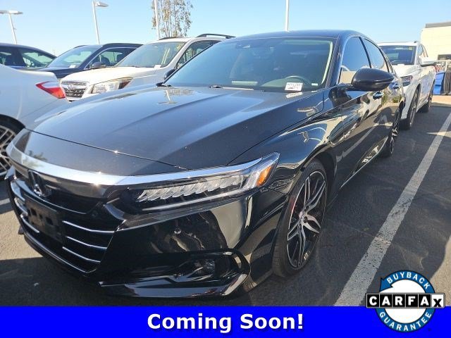 Certified Used 2022 Crystal Black Pearl Honda Touring image 1