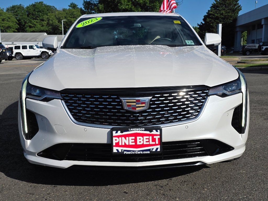 Certified Used 2023 Crystal White Tricoat Cadillac Premium Luxury image 10