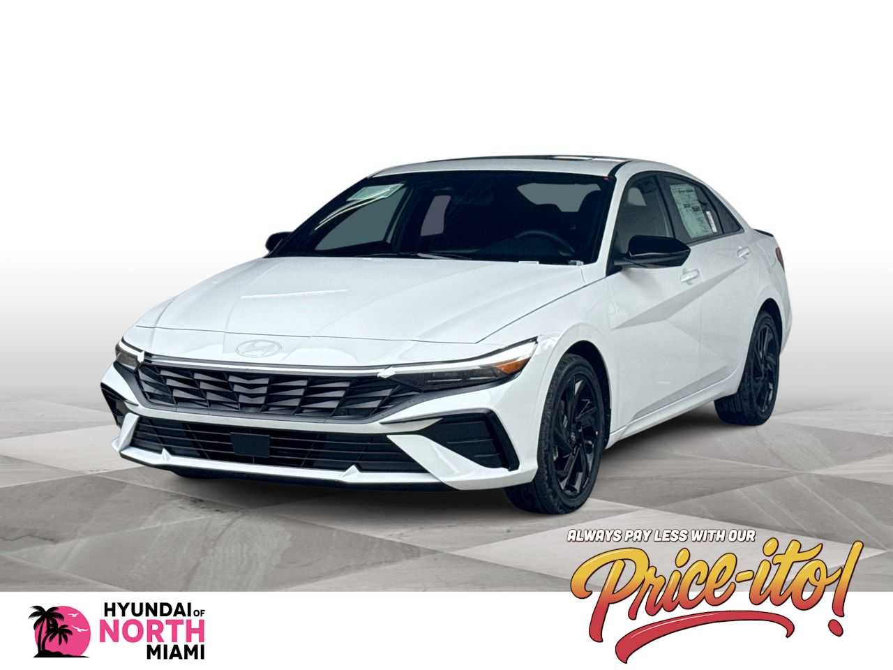 New 2026 Serenity White Hyundai SEL Sport Premium image 1