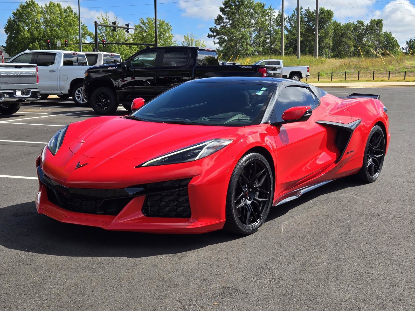 Used 2023 TORCH RED Chevrolet 3LZ image 3
