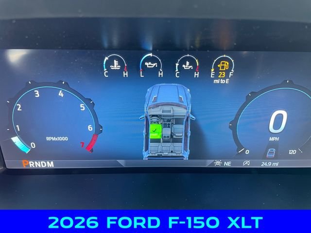 New 2026 Blue Ford XLT image 2