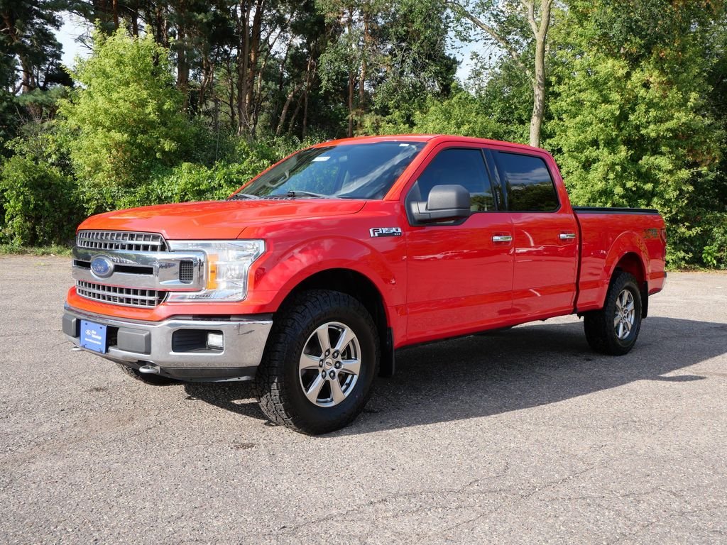 Used 2018 Red Ford Lariat image 2