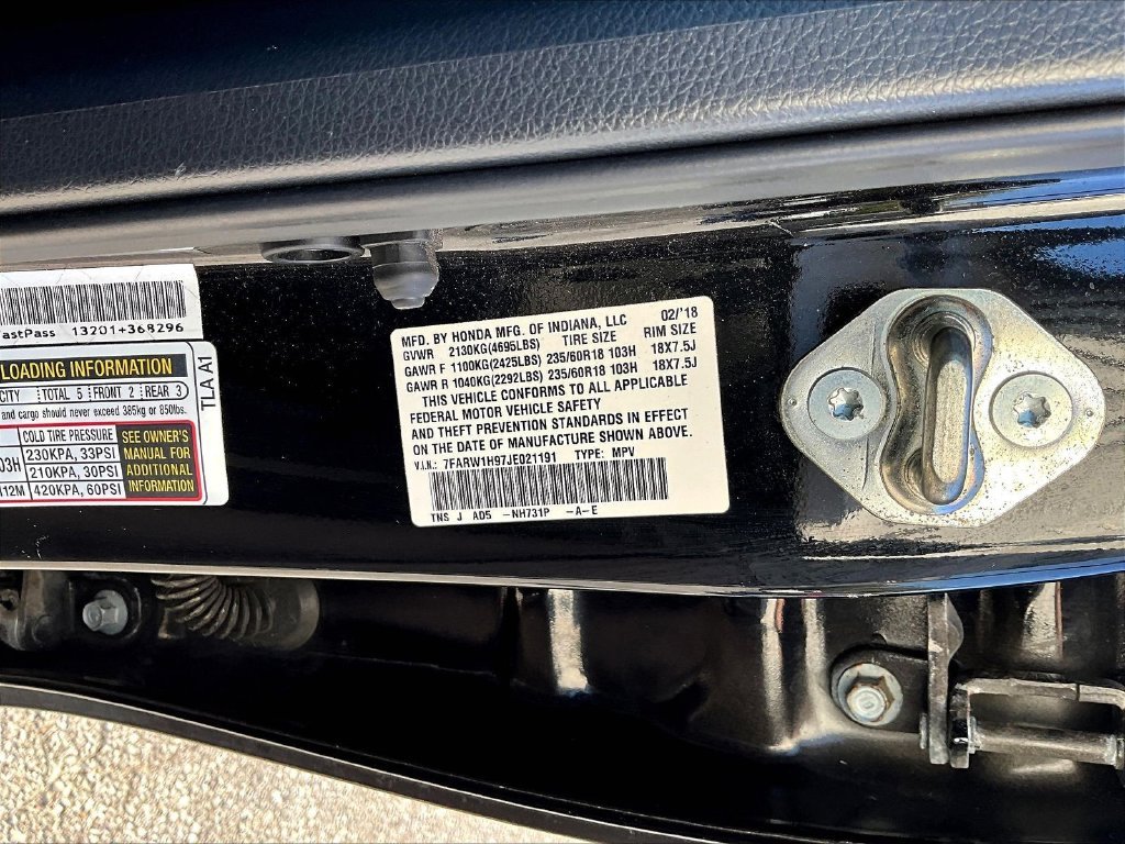 Used 2018 Black Honda Touring image 22