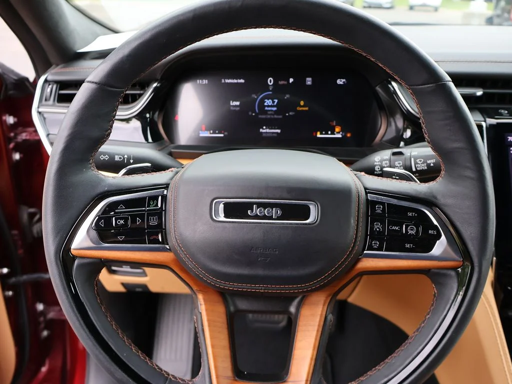 Used 2024 Red Jeep Summit Reserve image 36