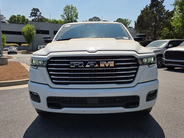 New 2026 Bright White Clear-Coat Exterior Paint RAM Laramie image 2