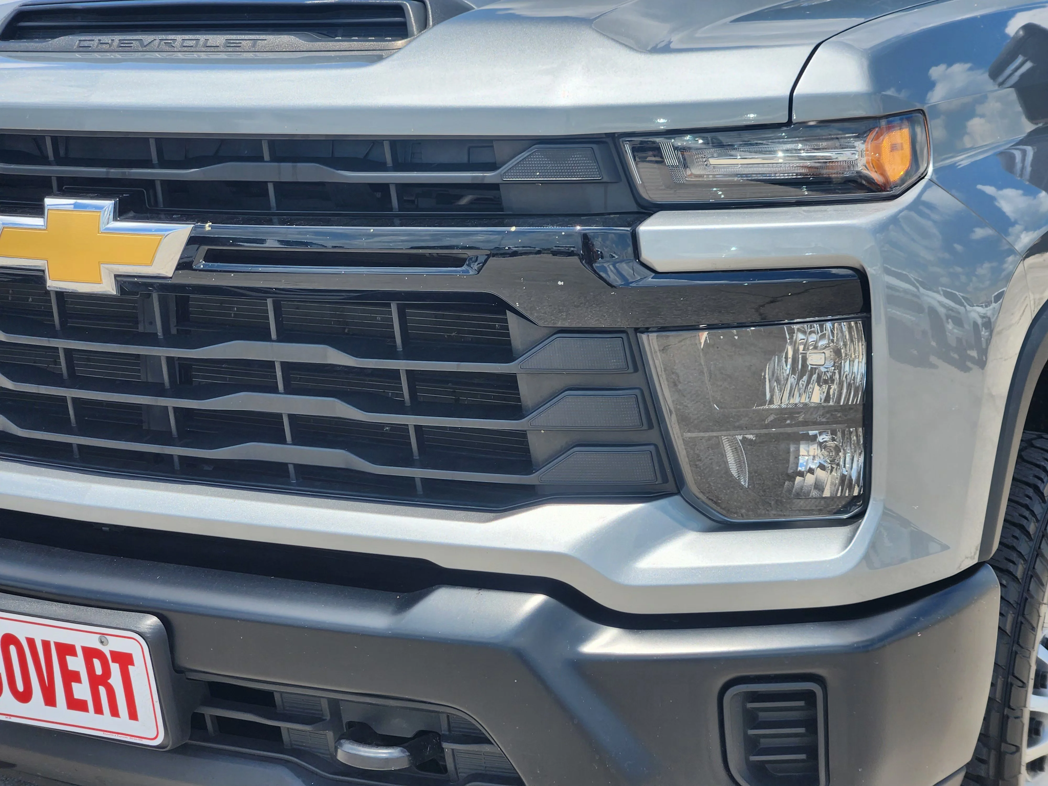 Used 2024 Sterling Gray Metallic Chevrolet Work Truck image 8