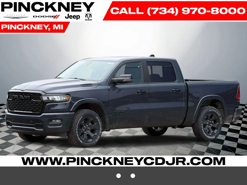 New 2026 Forged Blue Metallic Exterior Paint RAM Big Horn/Lone Star image 1