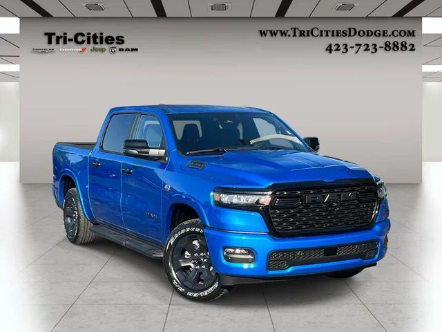 New 2026 Hydro Blue Pearl-Coat Exterior Paint RAM Big Horn/Lone Star image 1