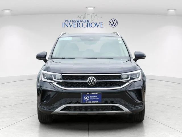 Certified 2023 Volkswagen Taos SEL with VIN 3VV2X7B29PM333186 for sale in Inver Grove Heights, Minnesota