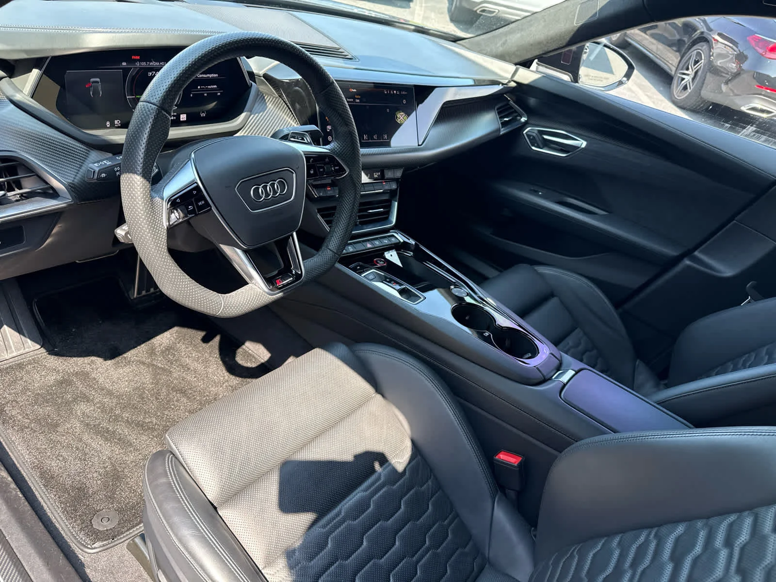 Used 2023 Mythos Black Metallic Audi  image 11