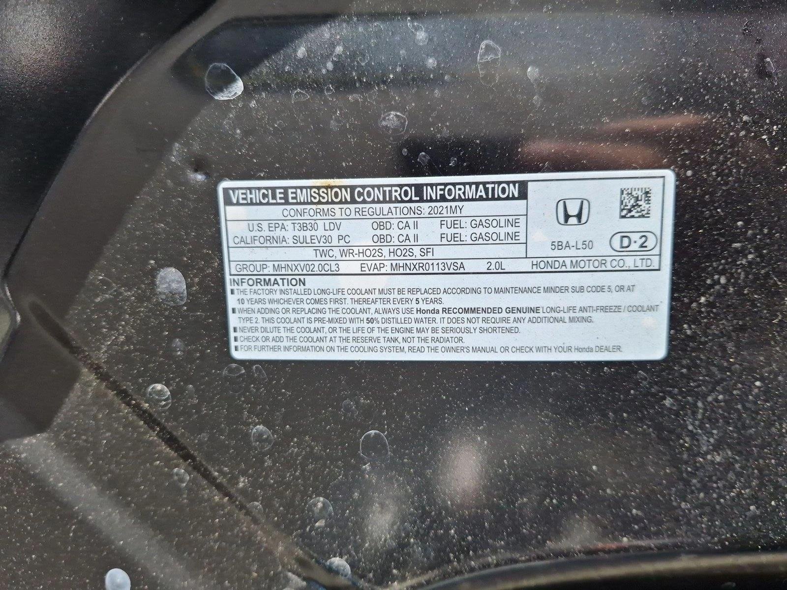 Used 2021 Black Honda Sport image 15