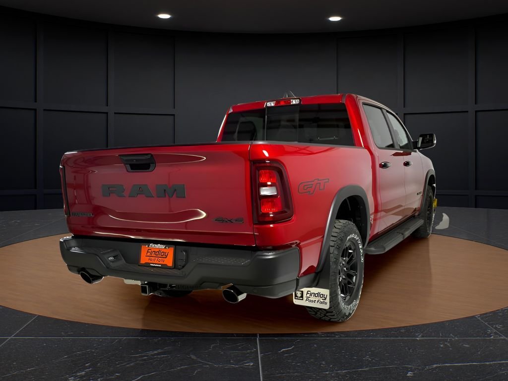 New 2026 Molten Red Pearl-Coat Exterior Paint RAM Rebel image 7