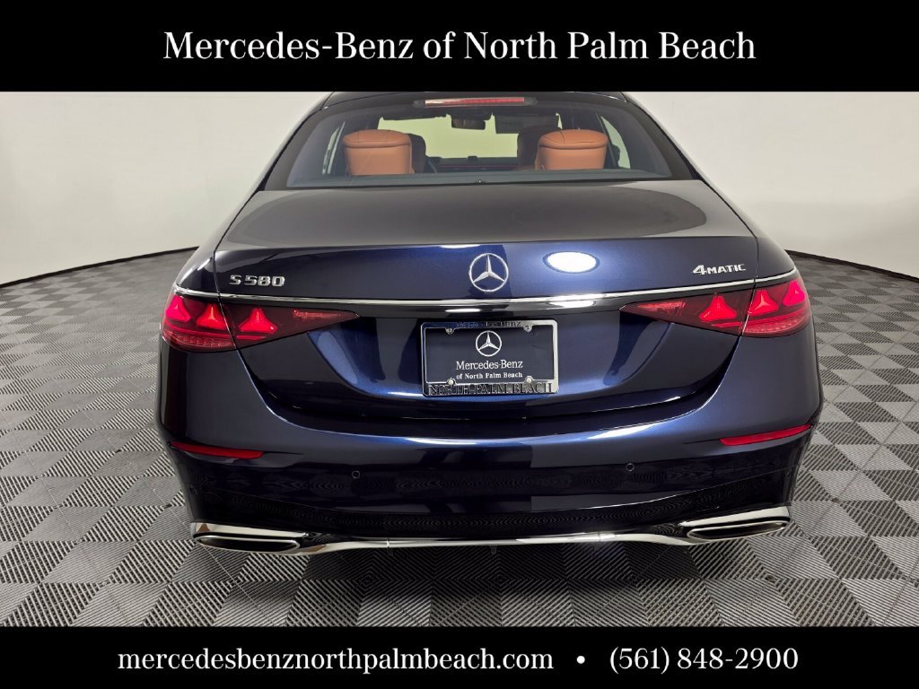 New 2027 Nautical Blue Metallic Mercedes-Benz S 580 image 5