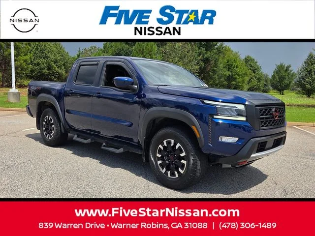 Used 2022 Blue Nissan PRO-4X image 1