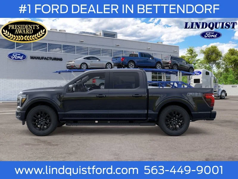 New 2026 Agate Black Metallic Ford Lariat® image 3